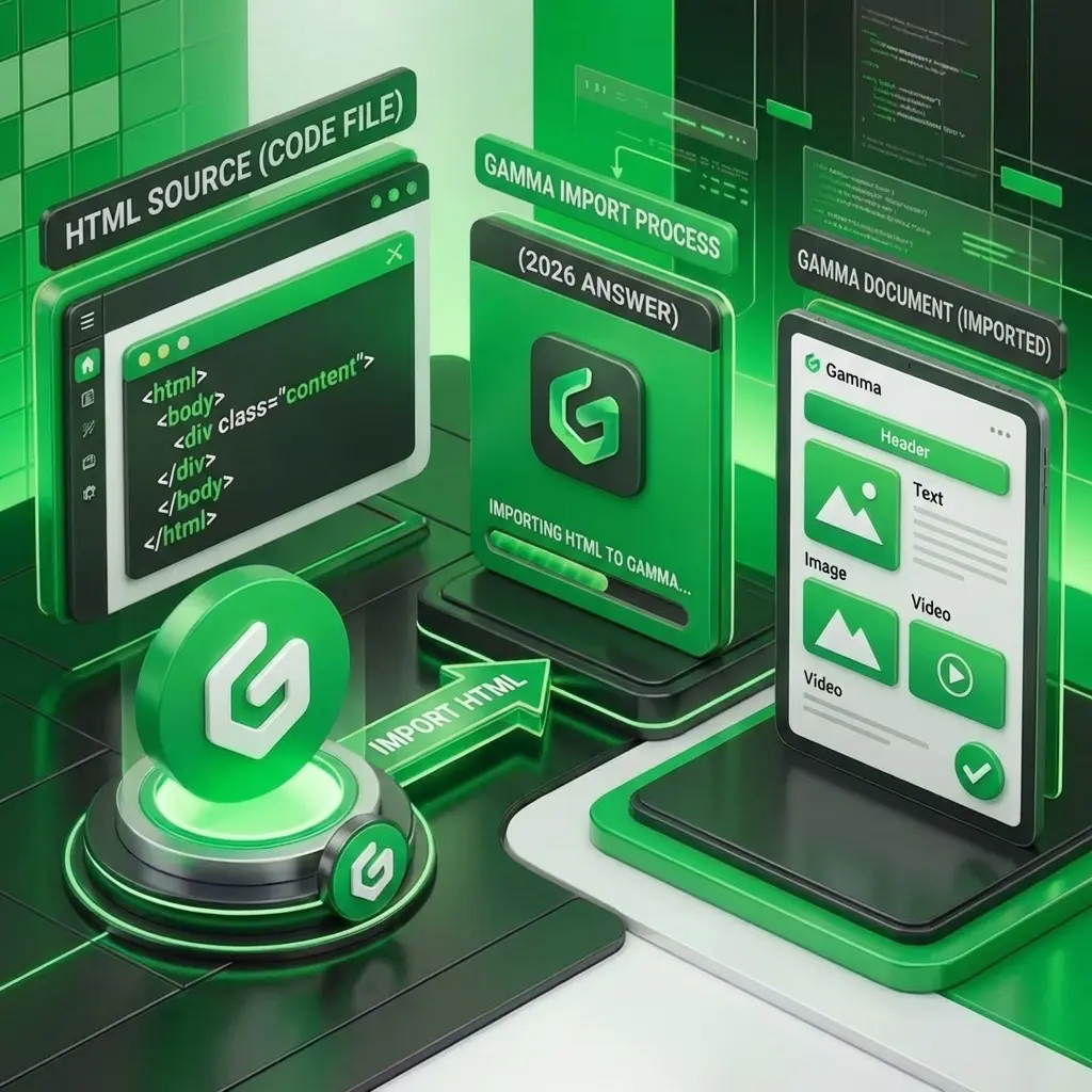 Can You Import HTML Code Into Gamma? (2026 Answer)