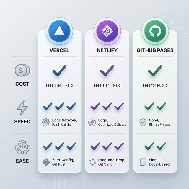 Comparison of Free Hosting Providers