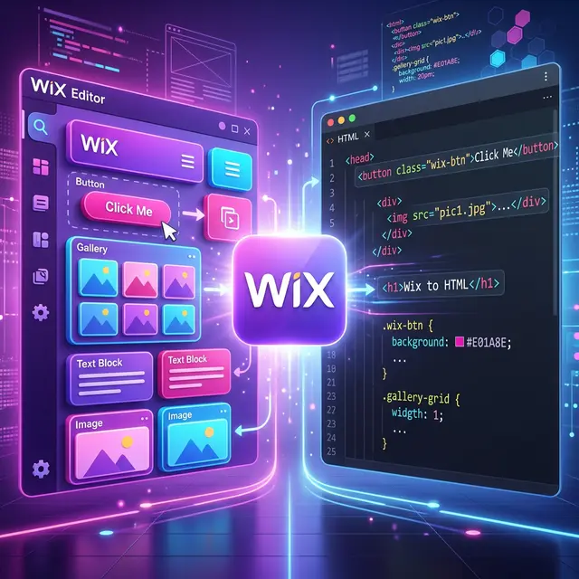 How to Export a Wix Website to HTML — Complete Guide (2026)